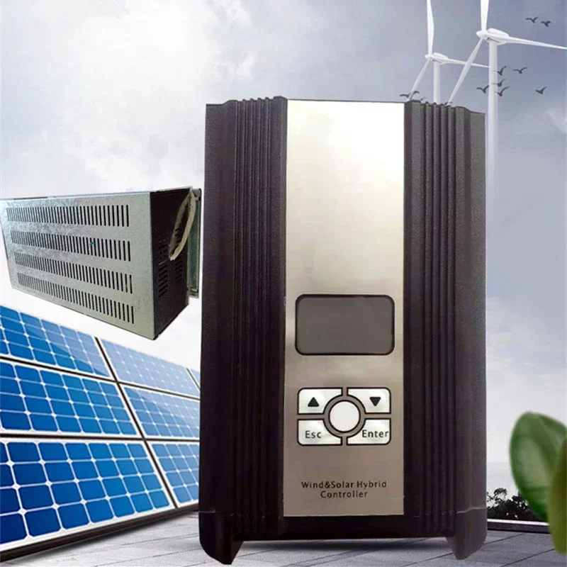 Wind-solar complementary controller 1KW24V48V unloader monitoring household