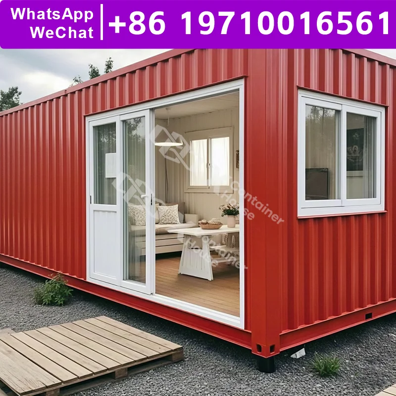 

Maintenance Free Modular Anti Rust Tiny Homes Fireproof Materials Mobile Steel Flat Pack Home Rapid Deployment Temporary Housing