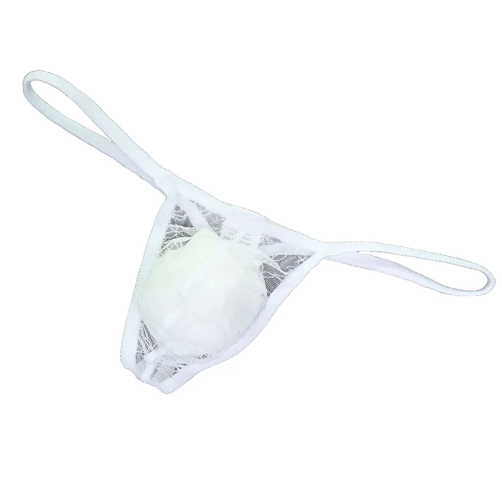 Mens Lace Japanese Thongs G-strings Elastic Panties Low Waist Lingerie Pouch Briefs Sexy Accessories Hot Underwear Underpants