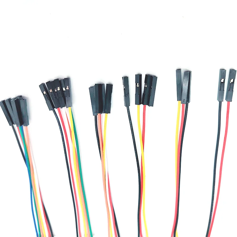 5PCS/Lot PH2.0 Dupont Cable 1P Female 2/3/4/5/6/7/8/9/10P 10cm/20cm/30cm 26AWG Jumper Wire