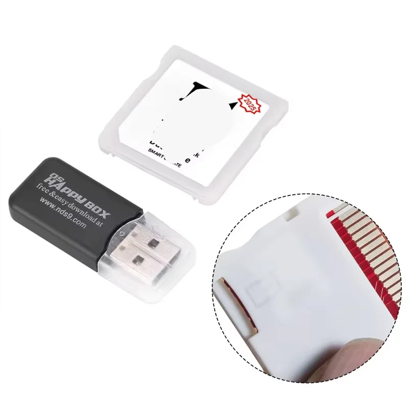 New 2025 R4 SDHC Adapter Secure Digital Memory Card Burning Card Game Card Flashcard Durable Material Compact Portable Flashcard