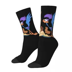 New Male Men Socks Crazy Control The Remote Roadrunner Coyote Sock Skateboard Women Sock Spring Summer Autumn Winter