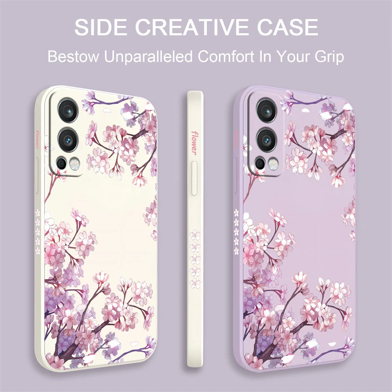 حافظة هاتف بنمط زهرة جميلة لهاتف Oneplus 15 1 + 15 غطاء مقاوم للصدمات غير لامع لهاتف One Plus 15 كابا واقية من السيليكون الناعم