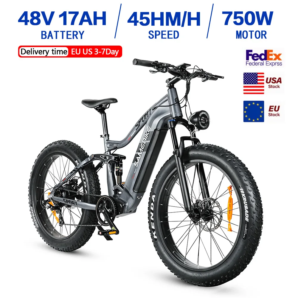 Ebike a80 Adult Electric Motorcycle Mountain Bikes 750W 48V  Electric bike Fatbike Adult Motorcycles Drit bike