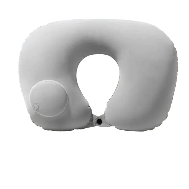 

Travel Neck Pillow - Portable Air-Press Neck Ergonomic Design for On-The-Go Comfort & Posture Support Instant U-Shape
