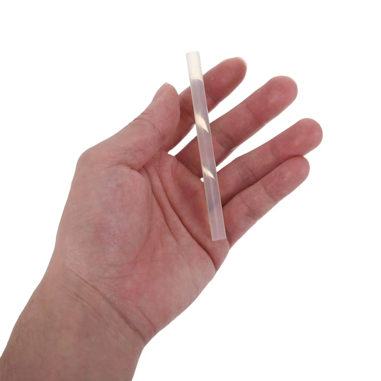 

50Pcs Transparent Hot Melt Glue Sticks Mini 4 Inch High Strength Quick Adhesion Hot Glue for Wood Plastic Craft Projects