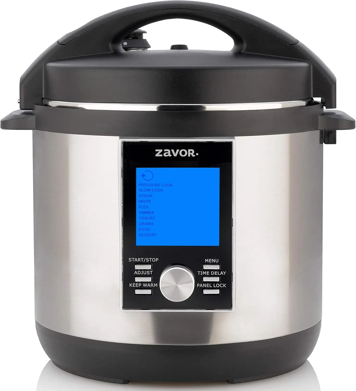 

LUX LCD 6 Quart Programmable Electric Multi-Cooker: Pressure Cooker, Slow Cooker, Rice Cooker, Yogurt Maker, Steamer and more