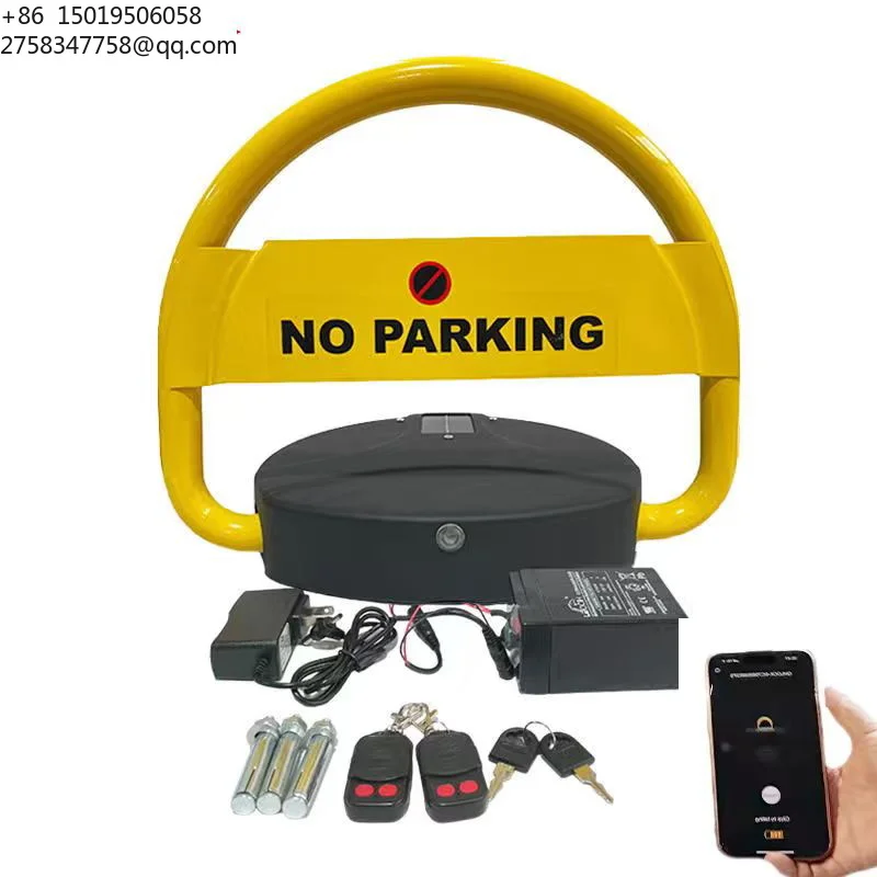 Wireless Solar Parking Space Barrier No Parking Device Remote Control Smart Parking