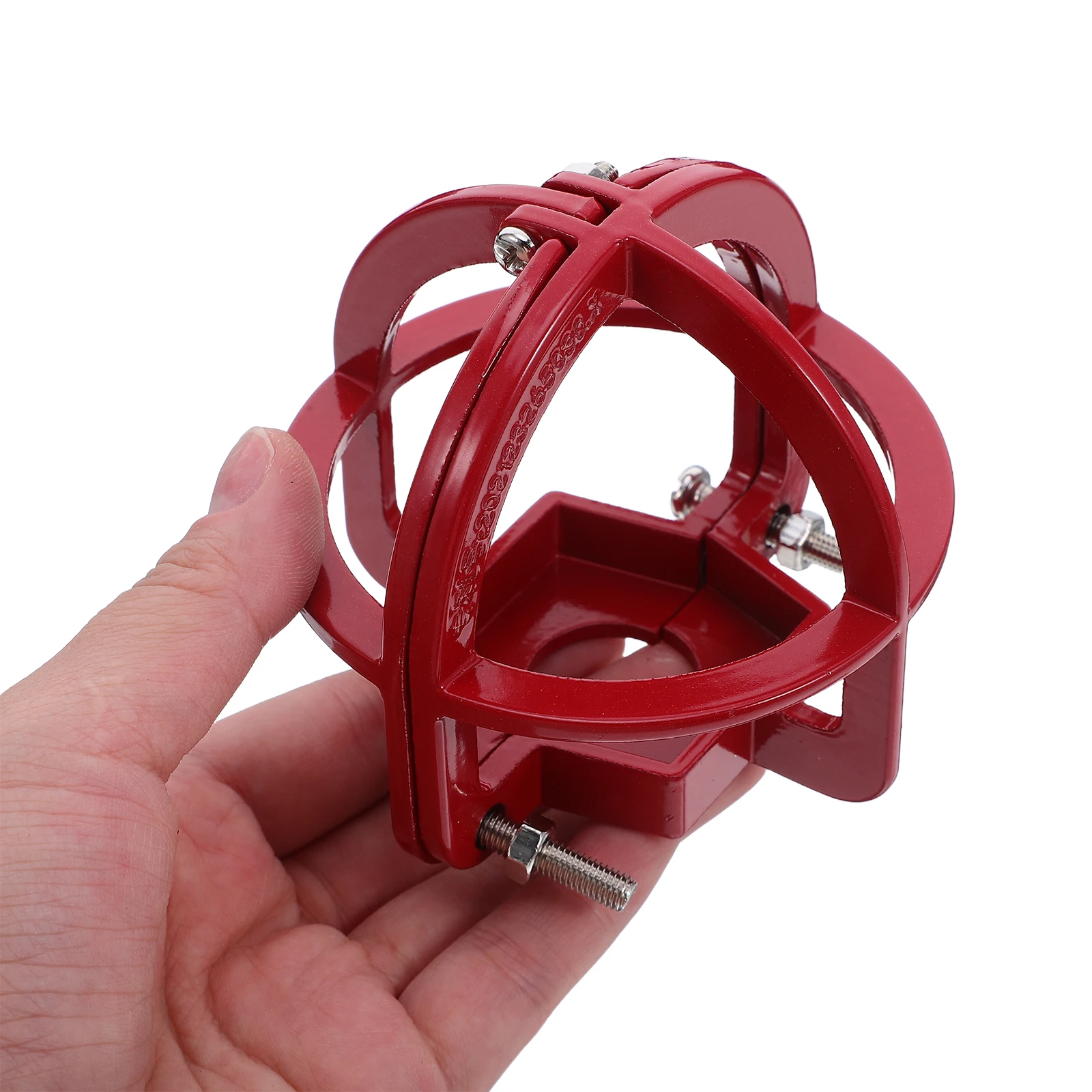 4pcs Sprinkler Head Protector Fire Sprinkler Cover Plate Collision-Proof Guard For Residential Commercial Industrial Ceiling Use