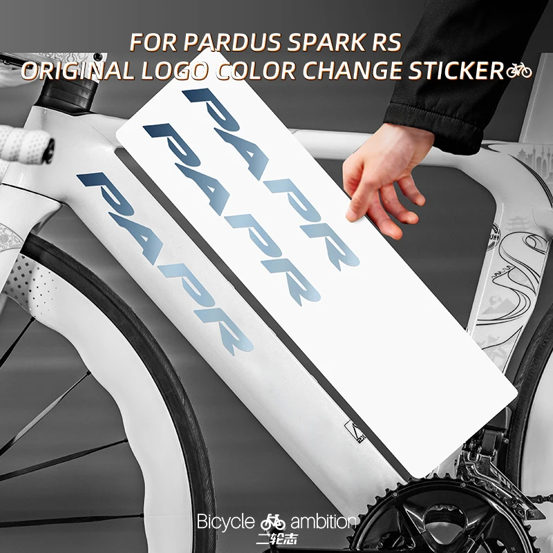 

For PARDUS Spark RS Road Bike Emblem Logo Color Change Stickers Frame Wrap Boost Style Bike Decor Stickers