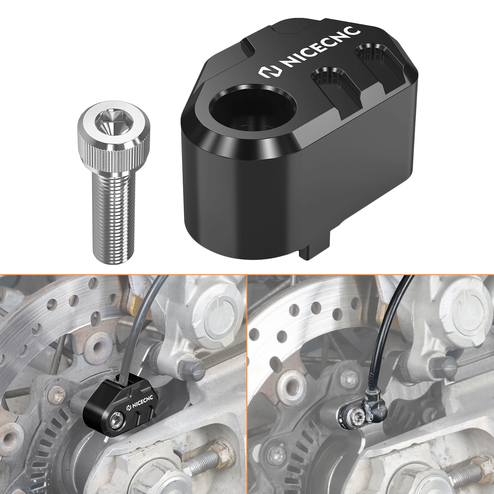 

Rear ABS Sensor Protector for 690 SMCR 690 Enduro R Husqvarna 701 SM 701 Enduro GasGas 700 SM ES 1290 Super Adventure R S T