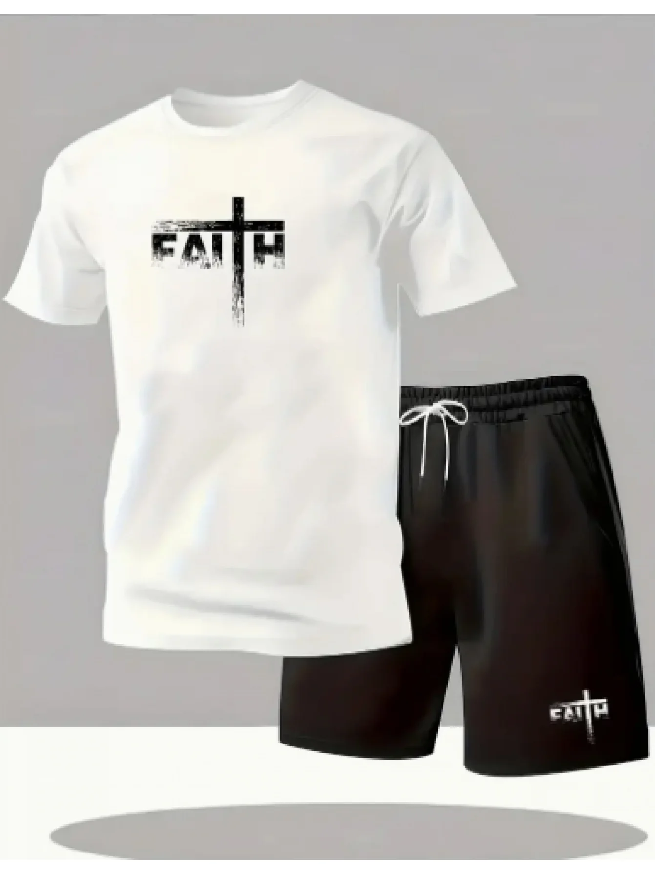 

Summer Quick Drying Men's Sets Fashion tracksuits Casual Breathable Short Sleeve 2D Printed Sports T-shirt+Shorts Basketball Set