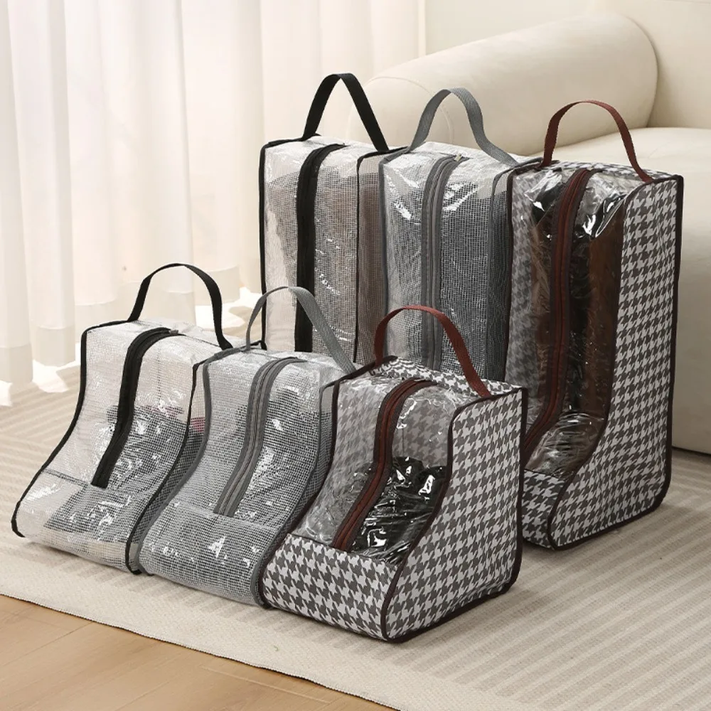 Quality Waterproof Boot Storage Bag Moistureproof Foldable Shoes Organizer Dustproof Shoe Storage Bags Shoes view 2