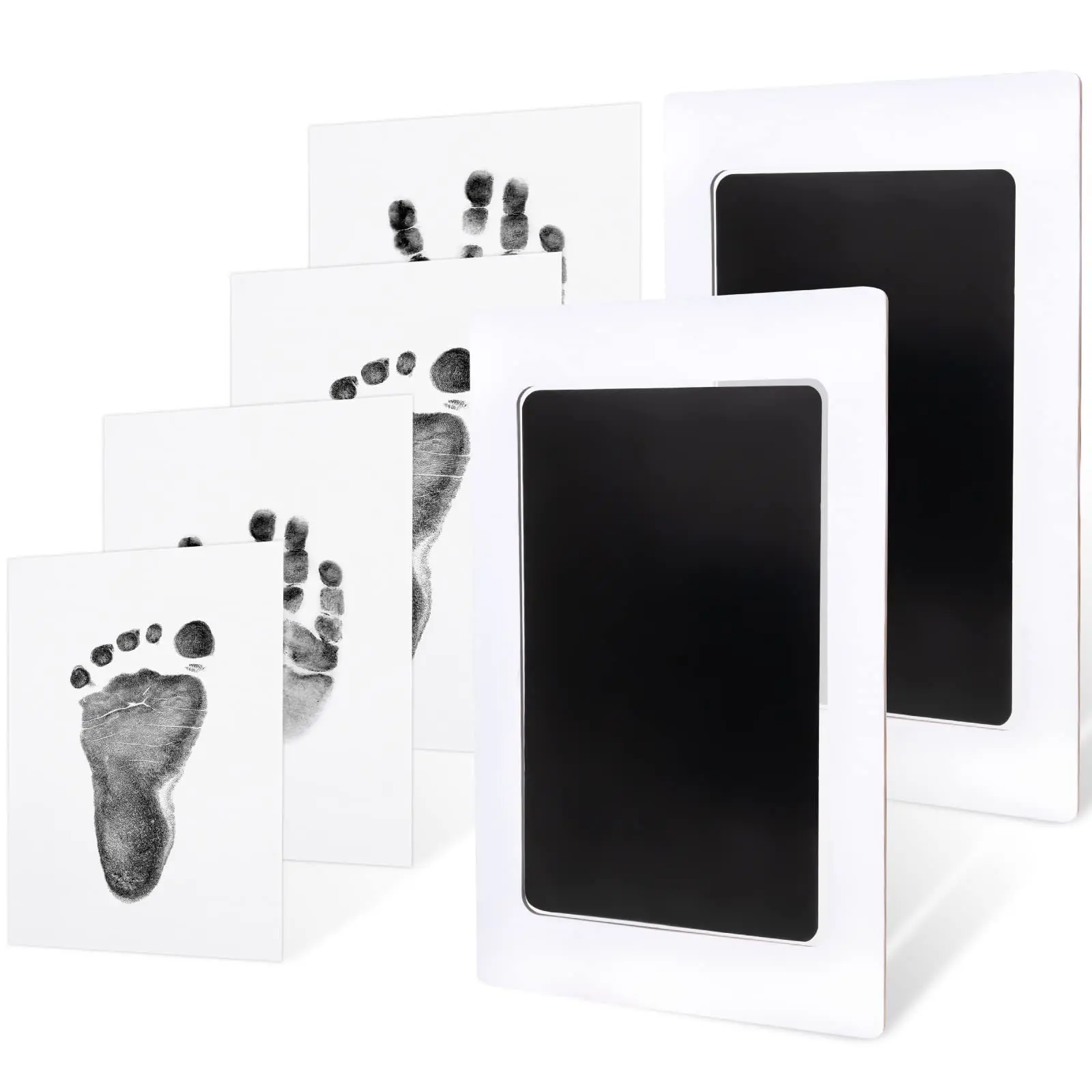 Newborn fingerprint ink pad photo frame handprint souvenir Pet cat and dog fingerprint pad commemorative birthday gift