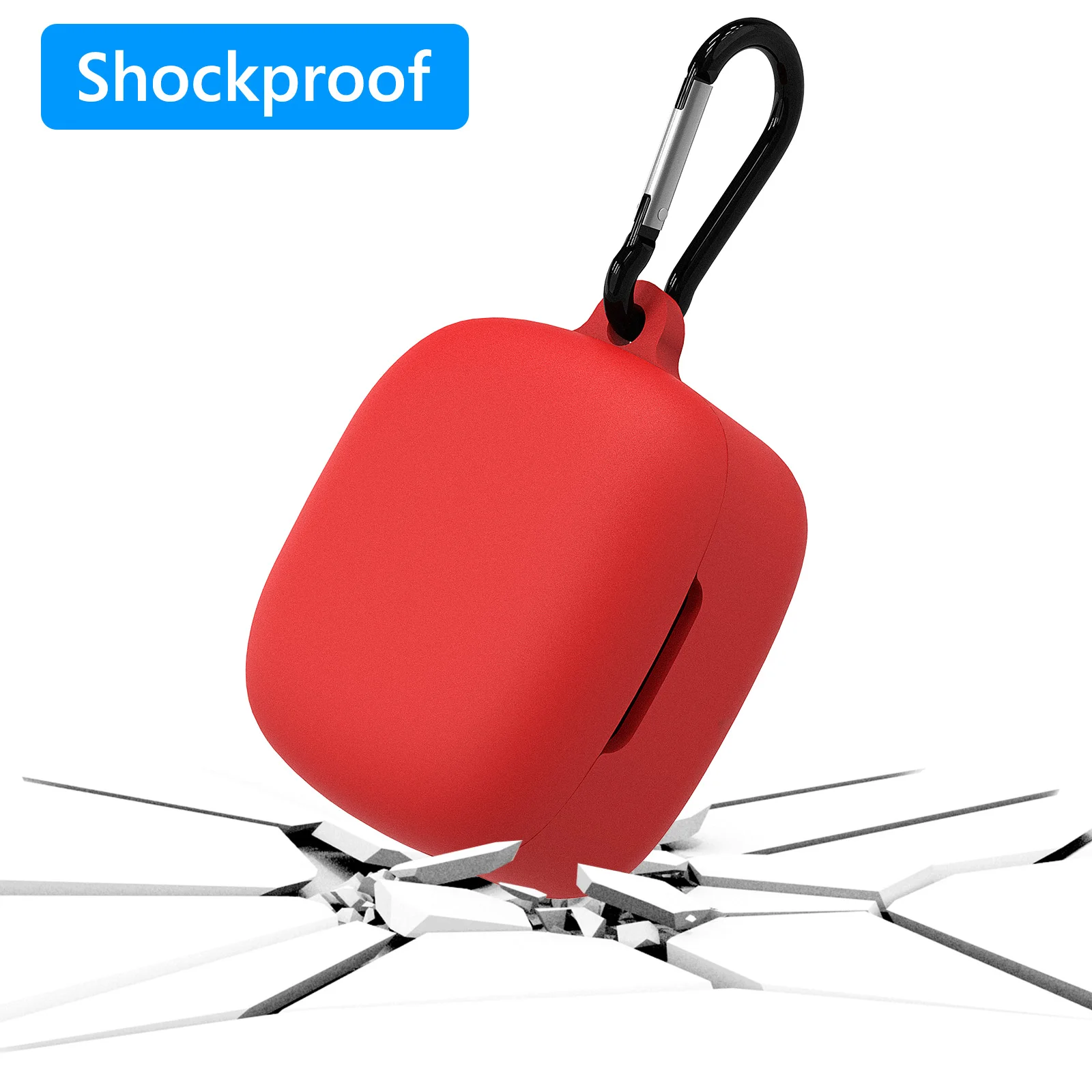 Geekria funda de silicona Compatible con JBL Live PRO + auriculares inalámbricos verdaderos, cubierta de piel para auriculares