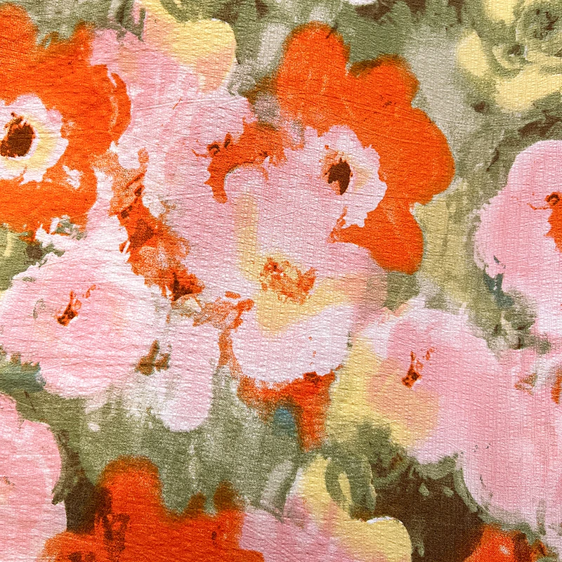 Juego de Ropa de Cama de Gasa de Doble Capa con Estampado Floral, Juego de Sábanas Individual/Queen/King, Ropa de Cama Suave Doble