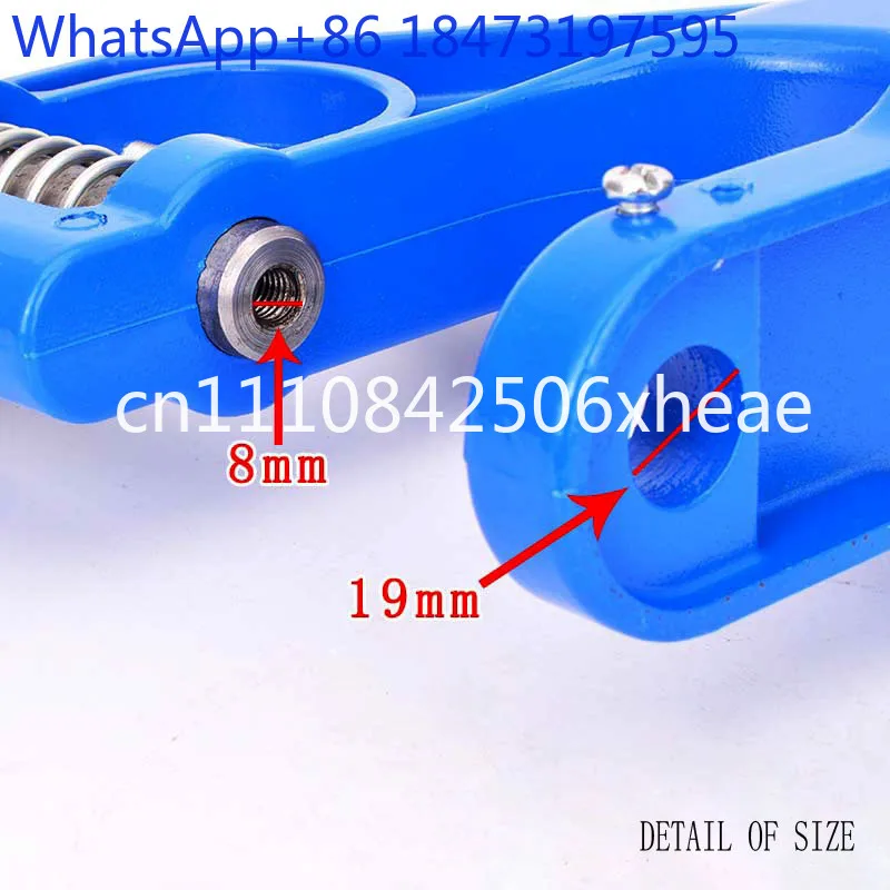 Manual press grommet eyelet DIY machine eyelet tool buckle rivet eyelet punching curtain