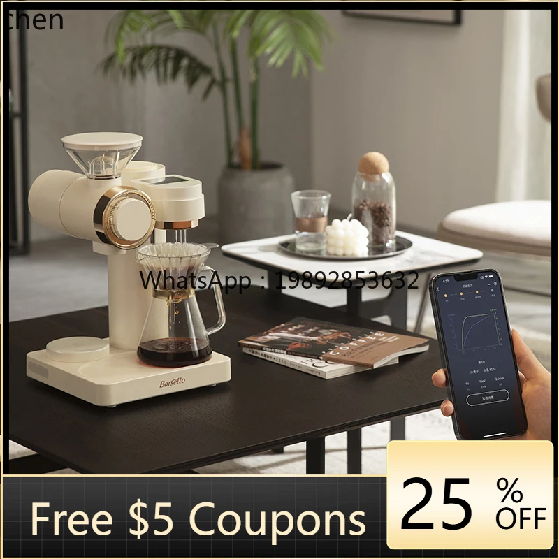 

ZZ intelligent hand punch automatic grinding integrated coffee machine