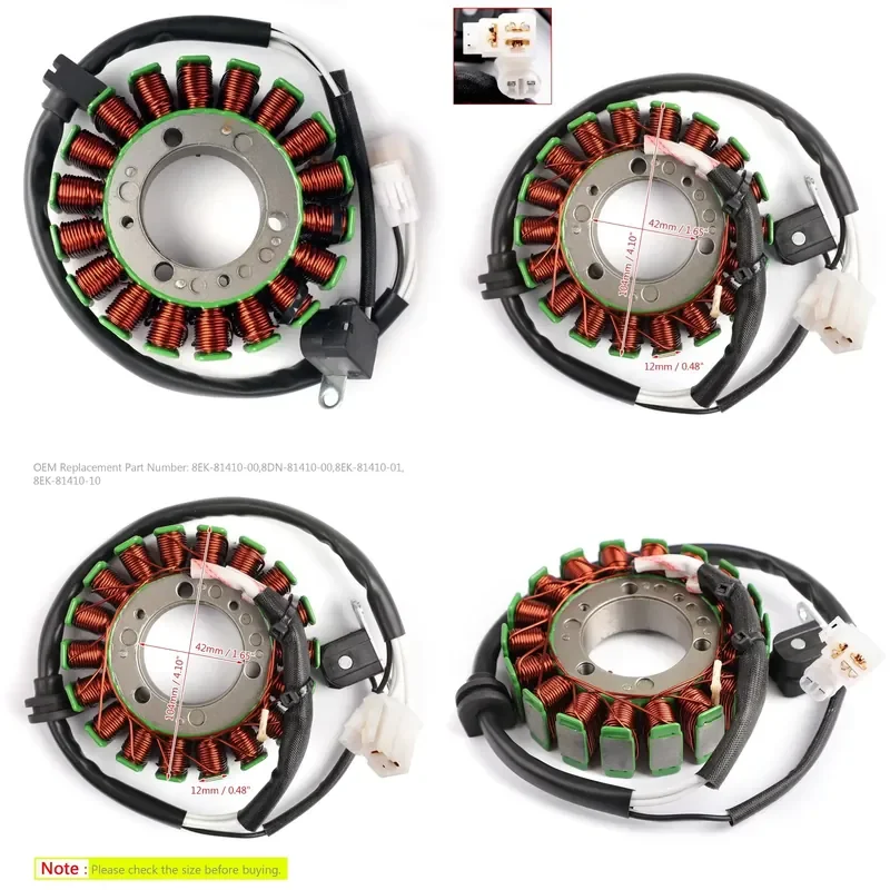 8EK-81410-00 Generator Stator For SRX Venture SX Viper 700 2000-2006