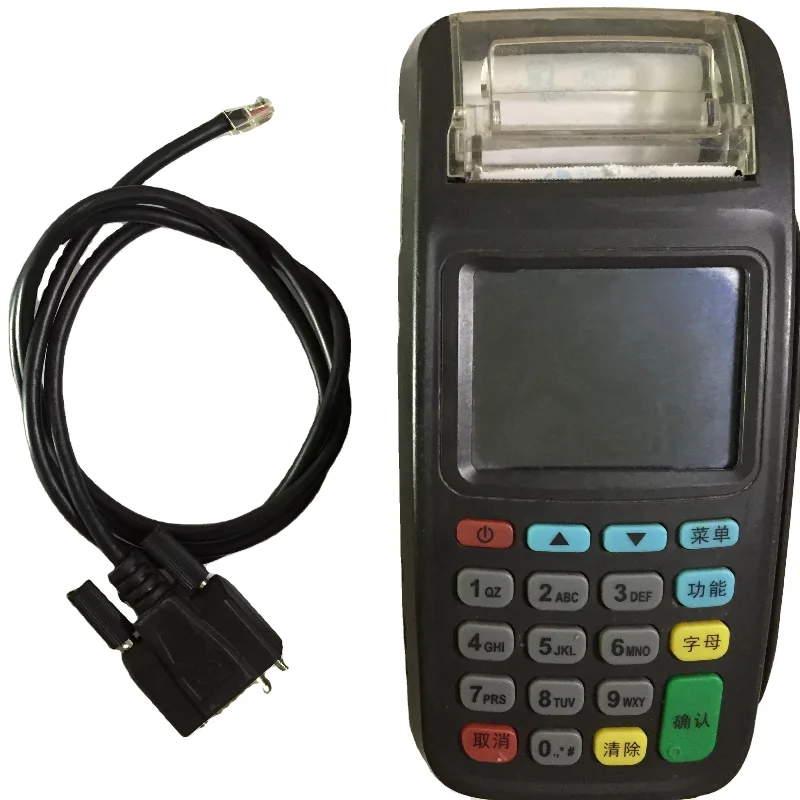 آلة تسجيل المدفوعات النقدية الذكية المحمولة 8210 2G + IC + MSR + NFC Linux