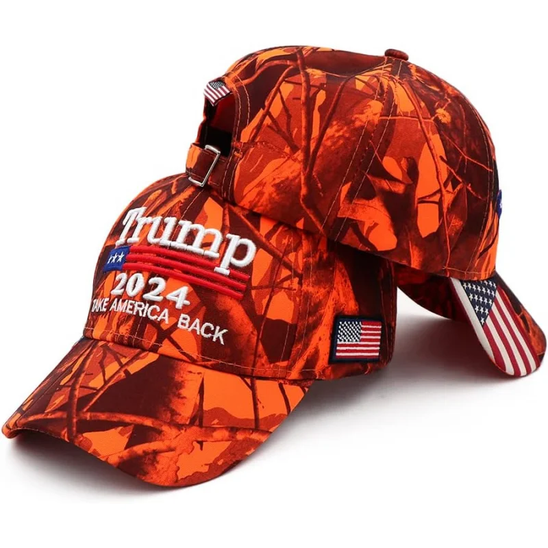 Trump hat brought back to the United States embroidered adjustable men's and women's baseball caps