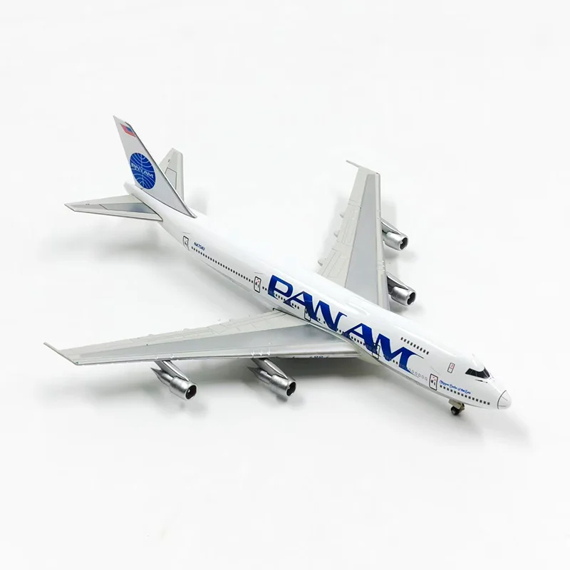1:400 Scale 747-100 N4704U Aircraft Alloy Simulation Plane Model Static Display Collectible Gift Souvenir