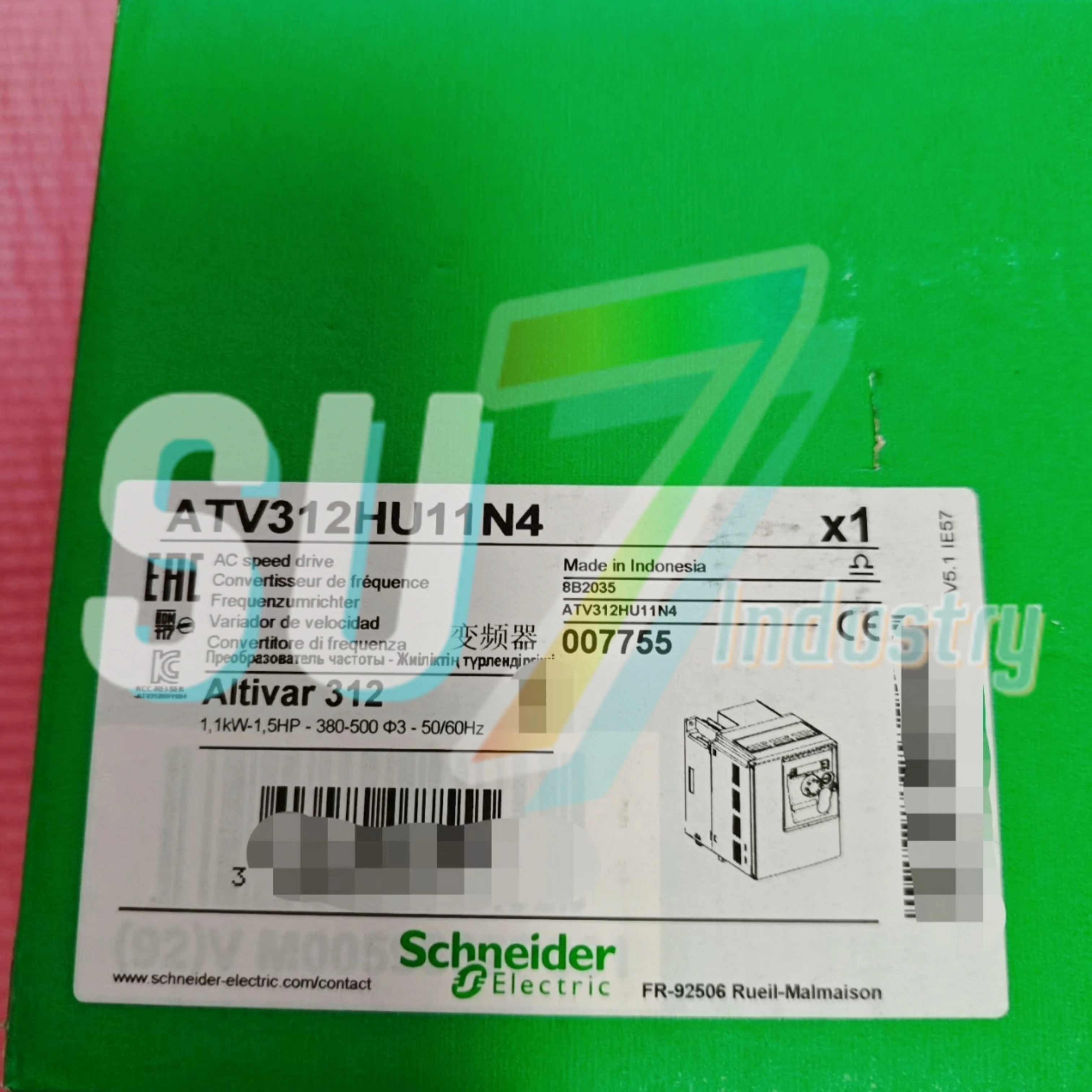 frequency converter  New original ATV312H075N4   ATV312HD11N4   ATV312HD15N4 ATV312HU11M2   ATV312HU11N4   ATV312HU15M2