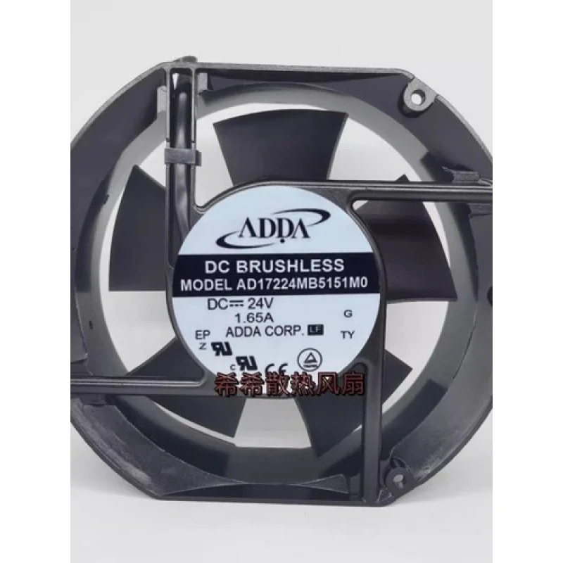 

Y FOR ADDA AD17224MB5151M0 17251 DC24V 1.65A 17CM Inverter Cooling Fan