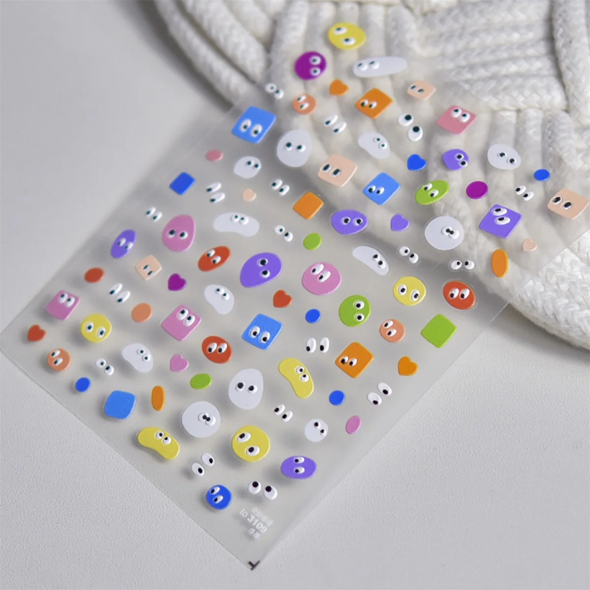 

1pcs 5D Relief Colorful Rainbow Clouds Nail Art Stickers Cherry Fruit Adhesive Decals Decorations Transfer Charms Accessories