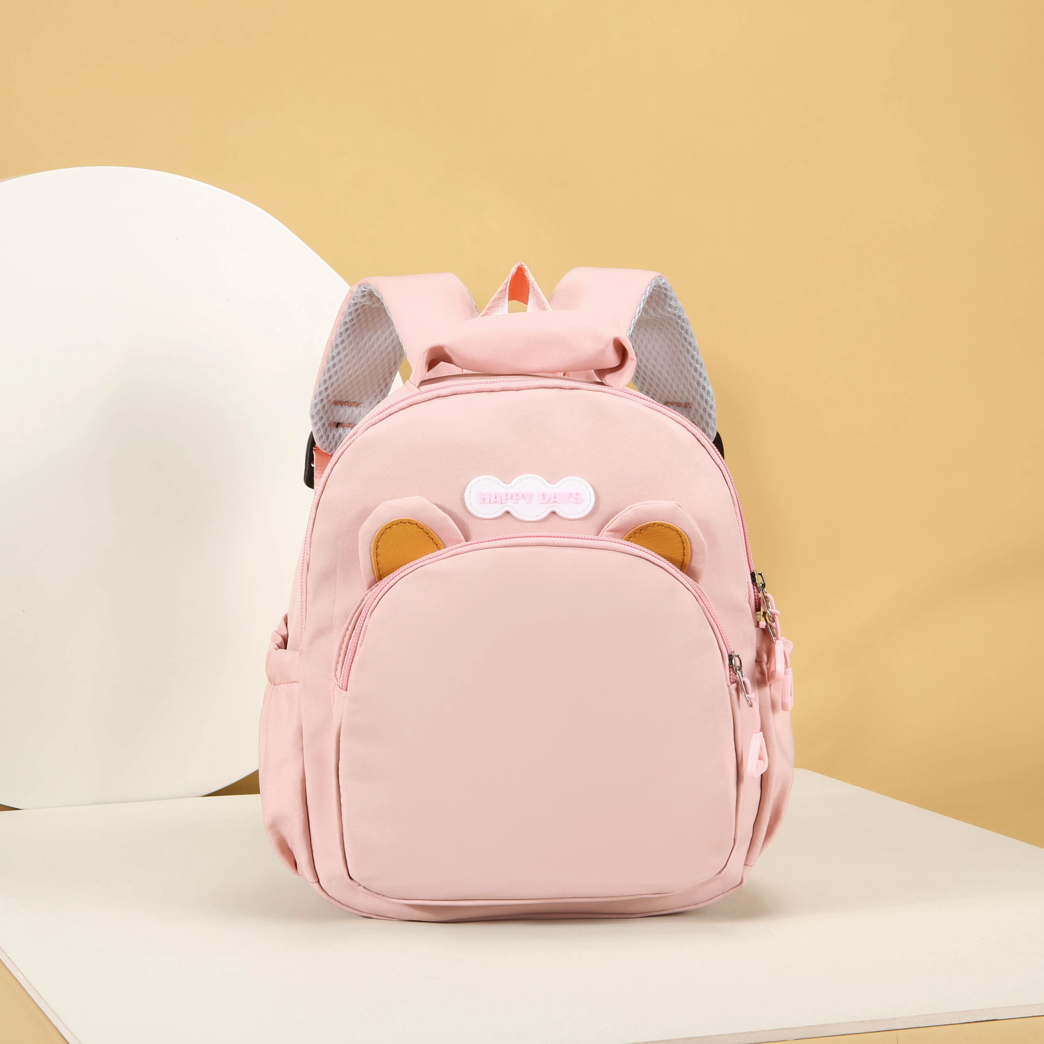 

This Cute And Casual Back-To-School Mini Backpack Features A Cartoon Bear Design And Is Lightweight, Making It Perfect For Schoo