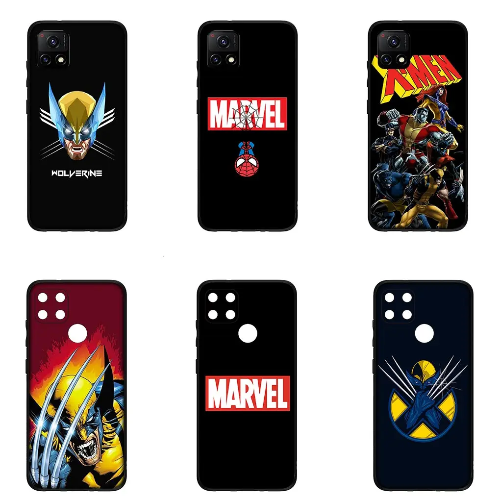 X Men Marvel Wolverine Xmen Casing Phone Cover for Xiaomi Redmi Note 11 10 9 8 Pro 9S 10S 11S 9A 9C NFC 9T 10A 10C 8A Soft Case