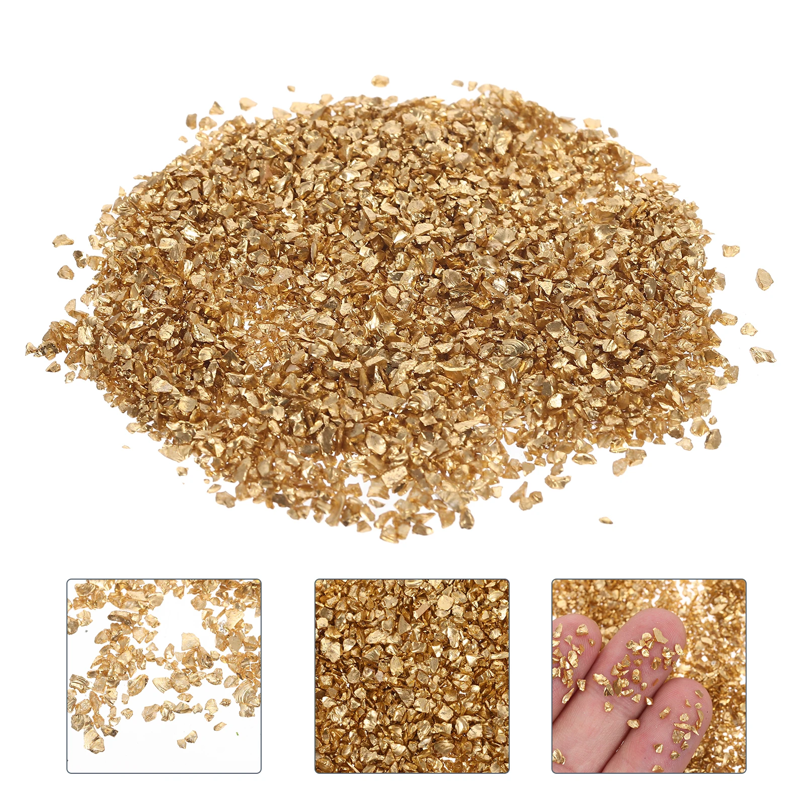

1 Bag Irregular Epoxy Fillers Diy Manicure Charms Shiny Nail Art Crushed Glass Resin Casting Accessories Durable Skin-Friendly