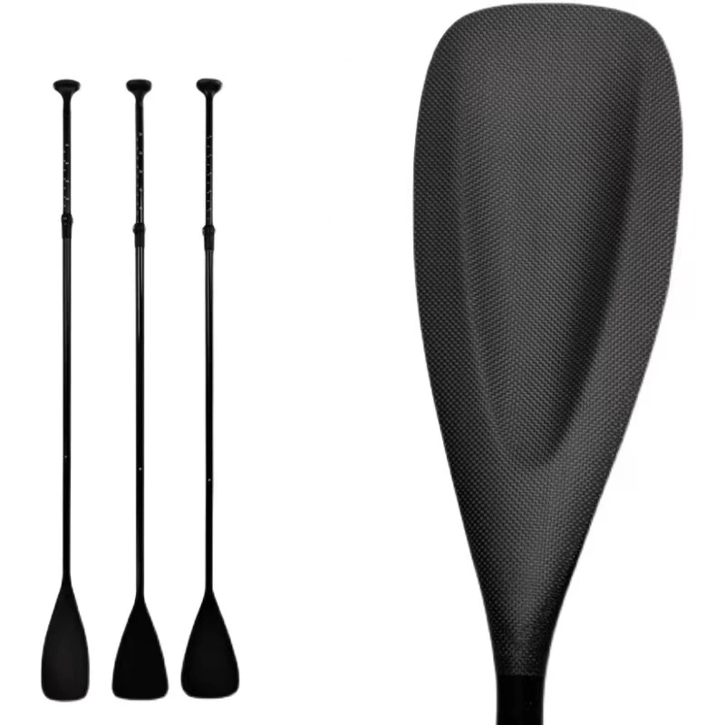 

SUP Board Paddle 100% Carbon Fiber, Adjustable Stand Up Paddle, Kayak Accessories, Surf Carbon Blade Shaft, 3 Pcs