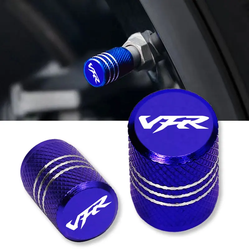 VFR For Honda VFR750 VFR800 VFR 800 F VFR800F Motorcycle CNC Accessories Wheel Tire Valve Stem Caps Air Port Cover