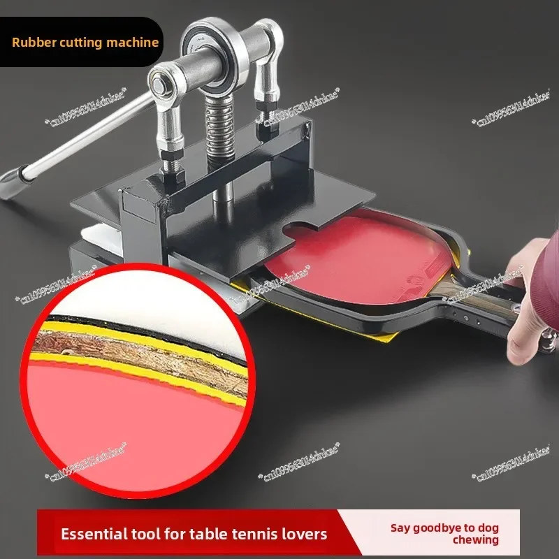 

Table Tennis Rubber Cutter, Racket Rubber Special Cutting Machine, Sticky Racket Tool Knife Cutting Rubber Cutting Platform