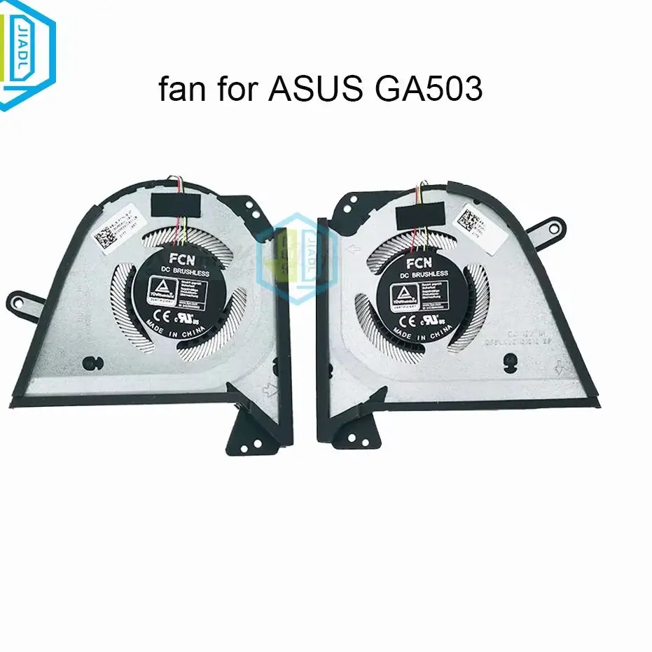 CPU GPU Fan Cooling Fans For ASUS GA503RM GA503RX GA503RW ROG Zephyrus M16 GU603HE GU603HR GU603HM 13NR04J0T03211 6033B0102001