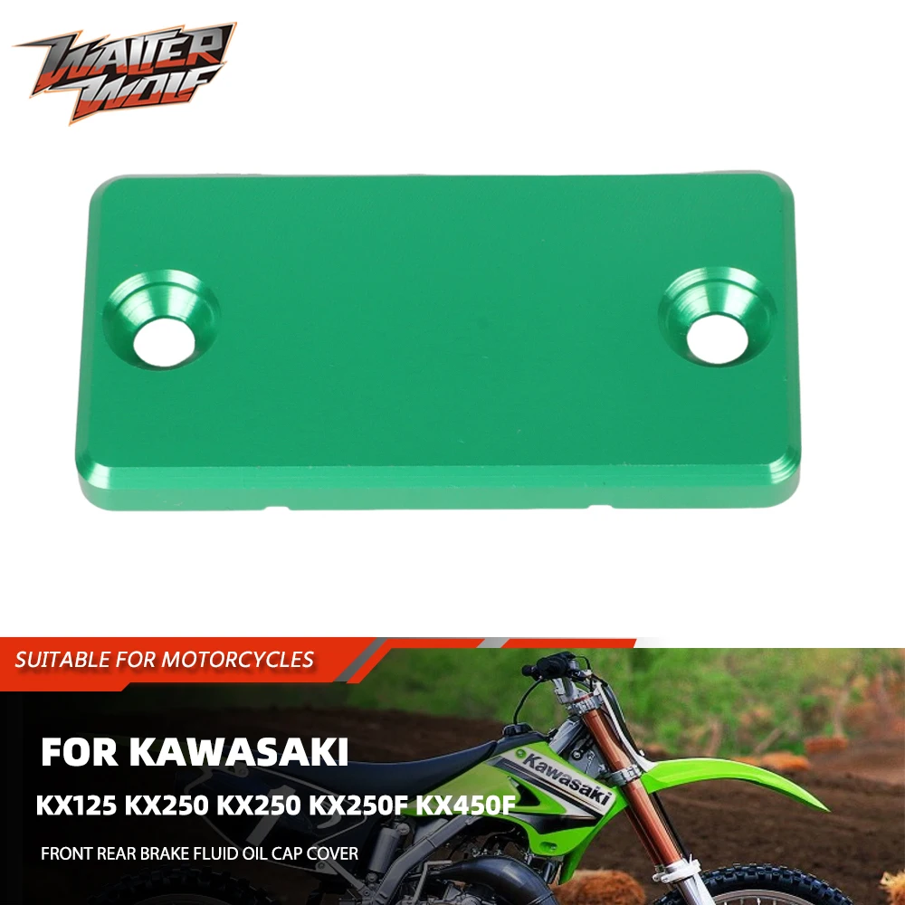 

For Kawasaki KX125 KX250 KX250F KX450F Front Rear Brake Fluid Oil Cap Reservoir Cover KX 125 250 250F 450F Motorcycle Accessorie