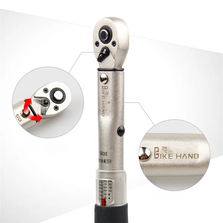 

Good Quality Bike Adjustable Torque Wrench Set Bicycle Repair Tools Kit Bicycle Preset Torque Wrench