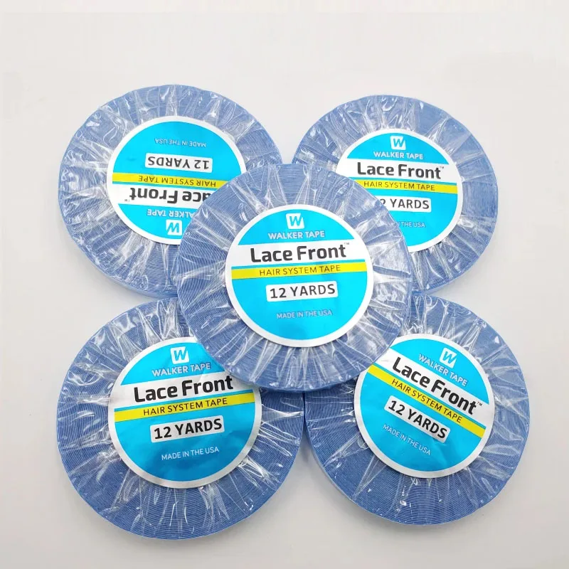 

12Yards Front Lace Wig Glue Adhesive Tape Glue For Lace Front Waterproof Lace Glue Tape In Extensions Hair Glue For Lace Wig