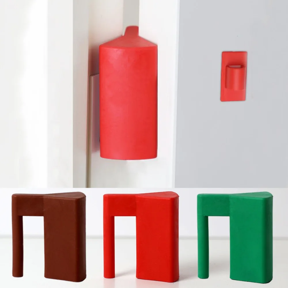 부드러운 고무 문짝 스토퍼 안티 그립 핀치 방지 손 아기 안전 잠금 장치, 내구성 쉬운 설치 손가락 보호대 문짝, 신제품