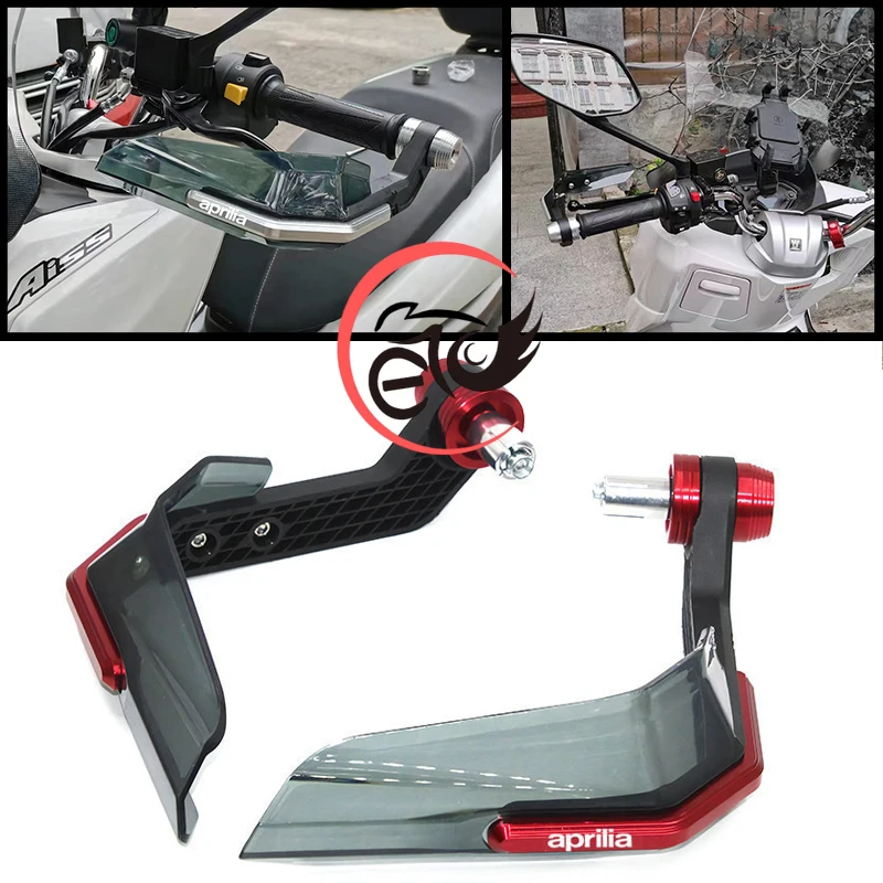 

Protector de mano para motocicleta, parabrisas para Aprilia RSV4 RSV1000/R Caponord 1200 Dorsoduro 750 Shiver Tuono 1000/R V4R