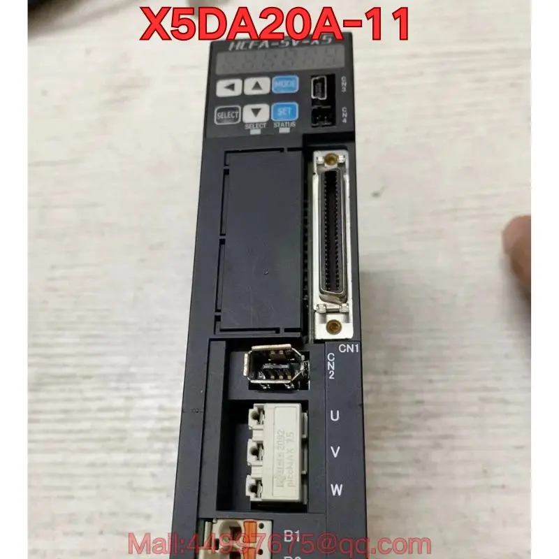 

Second-hand HCFA-5V-X5 X5DA20A-11 servo drive function test is normal