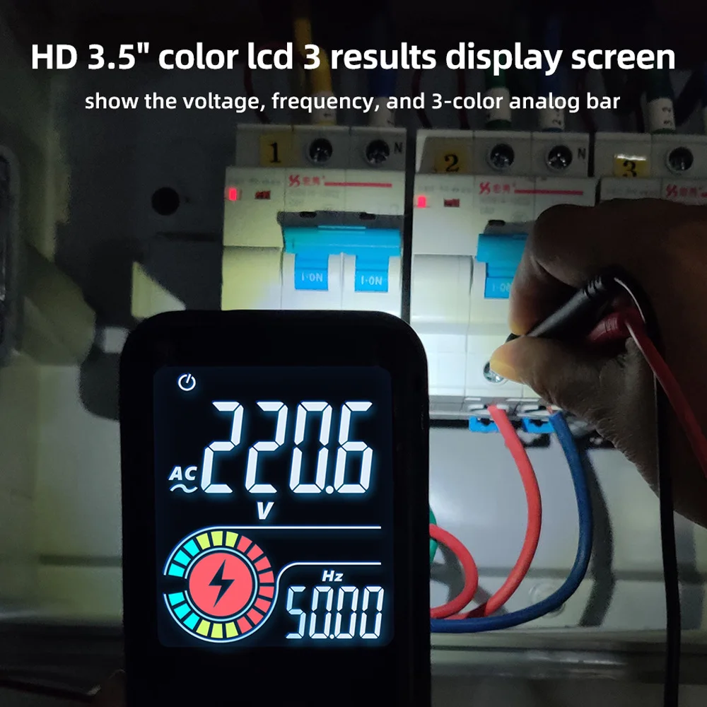 BSIDE S10/S11 Smart Digital Multimeter 9999 conteggi T-RMS DC AC tensione capacità Ohm diodo multimetro NCV Hz Live wire Tester