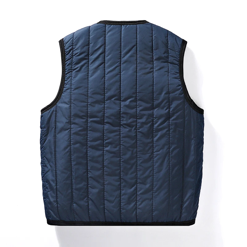 Nice Men Sleeveless Jacket Winter Ultralight Fur Warm Waistcoat Fleece Vest Women Warm Waistcoat pocket black Vest Jackets Coat