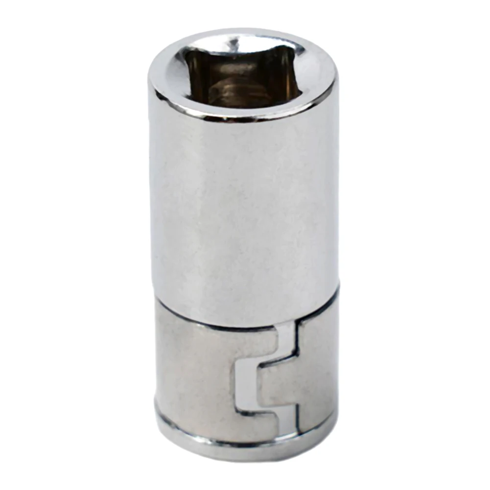 High Quality Socket Adapter Socket Bits Converter Replacement Screwdriver Holder Tool Quick Release Silver 1/4\\\