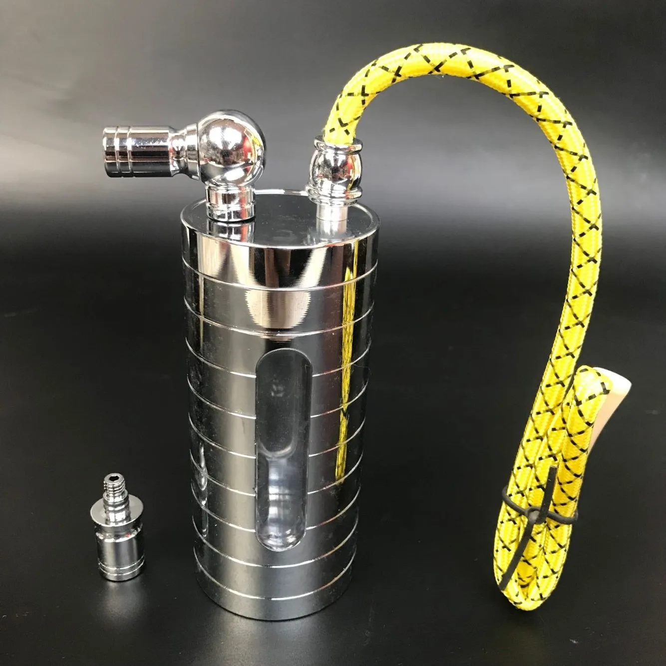 

YJ-501 Aerospace Aluminum Hookah - Premium Metal Water Pipe with 5-Stage Filtration, Modern Shisha & Luxury Smoking Gift
