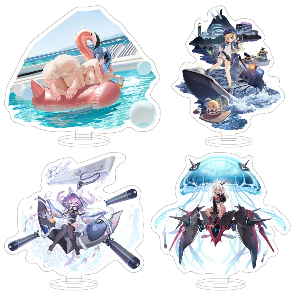 Lucky Seven Store Azur Lane Cheshire Helena Richelieu Independence San Diego Nagato big acrylic stand desktop ornament gift