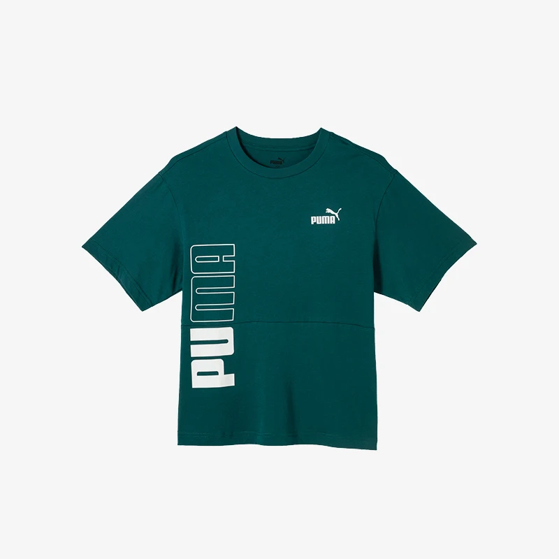 

Puma Authentic Autumn New Women's Loose Breathable Sports Casual Short Sleeve 686326-43