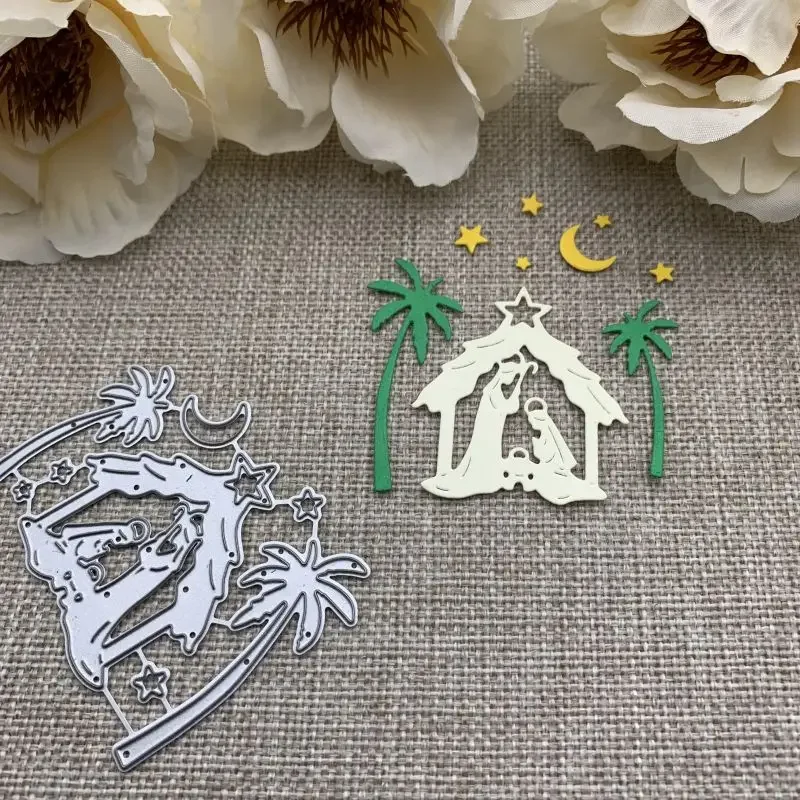 Praying girl decoration Metal Cutting Dies For DIY Scrapbooking Decorative Embossing Handcraft Die Cutting Template Mold