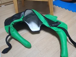 Bolsa de arena vacía para entrenamiento privado, solo bolsa de cuero sin relleno, equipo de fitness en cuclillas